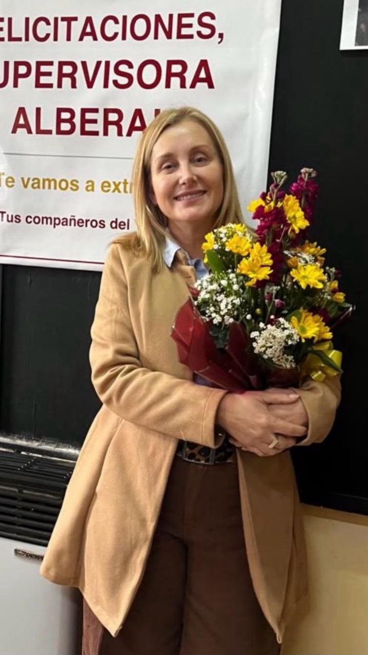 La magíster Natalia Albera fue designada para ocupar el cargo de supervisora de la Región 9. 