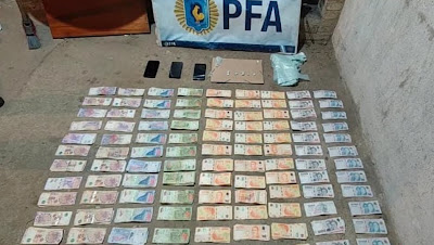 Secuestraron cocaína y cerca de $1 millón y detuvieron a un hombre de 36 años