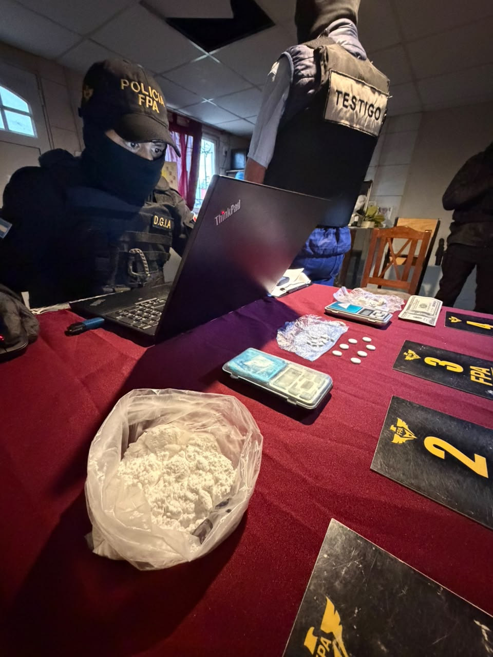 FPA desmanteló cuatro puntos de venta en Marcos Juárez: tres detenidos